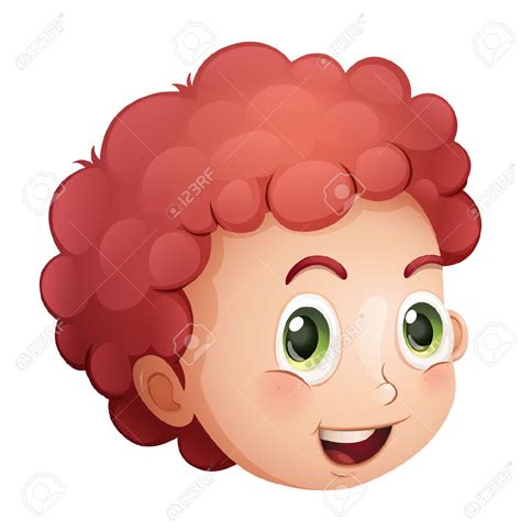 Baby Boy Face With Curly Hair Clipart Clipground