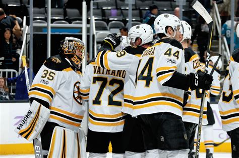Boston Bruins Return Home And Receive Good News