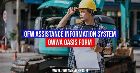 How To Register In Ofw Assistance Information System