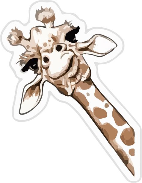 Giraffe Sticker Pegatinas Para Imprimir Gratis Pegatinas Bonitas