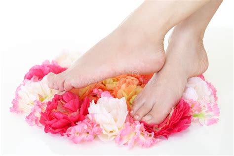 Close Up Of Woman`s Feet Stock Image Image Of Enjoy 133674909