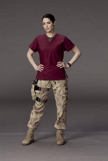 Michelle Borth Plays Canadian In Combat Hospital Tv Eh