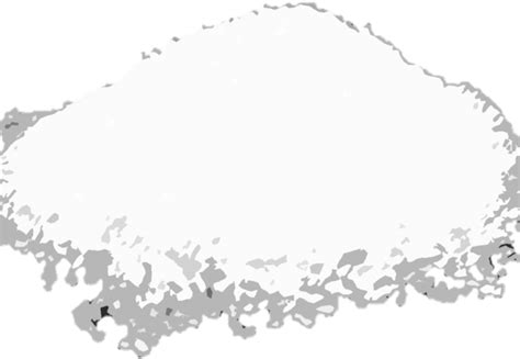 Download Salt Clipart Pile Salt Monochrome Png Image With No