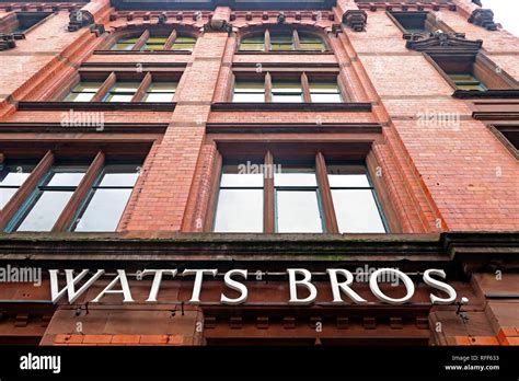 Watts Brothers Building Bunsen St Manchester England Uk M1 1dw