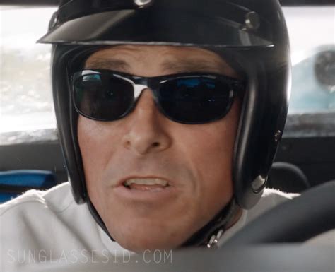 Matt damon wears entourage of 7 beacon sunglasses in ford v. Ray-Ban 4089 Balorama - Christian Bale - Ford v. Ferrari ...