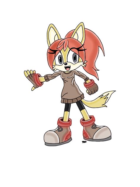 Sonic Oc Laurel The Fennec Fox By Redpandapower On Deviantart