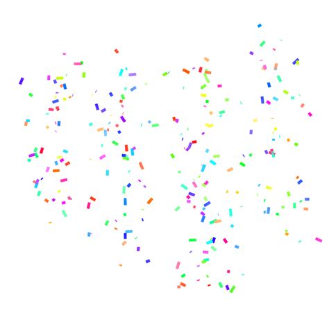 Party Confetti Vector At Collection Of Party Confetti