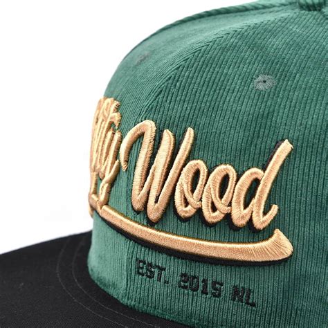 3d Embroidery Letters Corduroy Snapback Hats