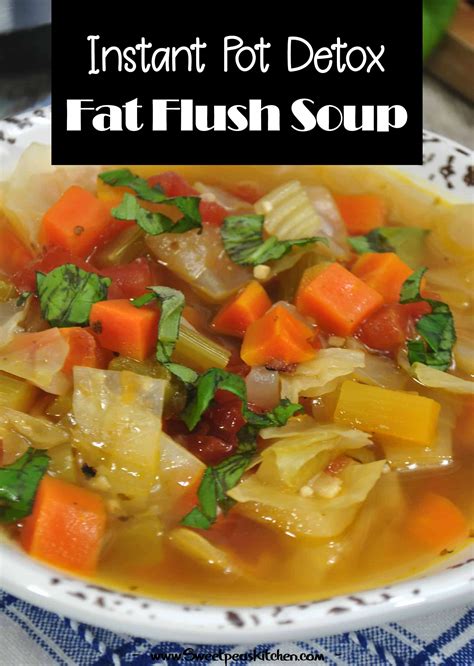 Instant Pot Detox Fat Flush Soup Sweet Peas Kitchen