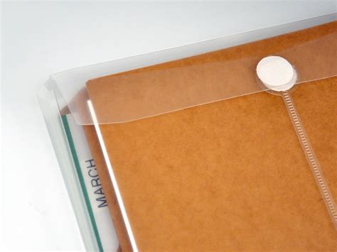 Clear Plastic Envelopes With Velcro Letter Size Envelopes Top