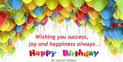 Wishing You Success Joy And Happiness Always