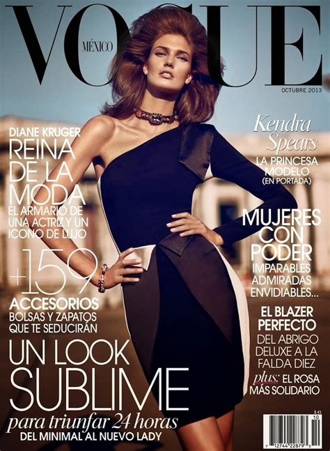Kendra Spears In Vogue Mexico October 2013 By Koray Birand