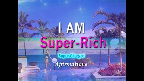 I am rich is an ios application developed by armin heinrich and which was distributed using the app store. I AM Super RICH - Abundance and I are One! - Super-Charged ...