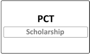 Successful candidates will be shortlisted for interviews. PCT Scholarship 2021 Application form