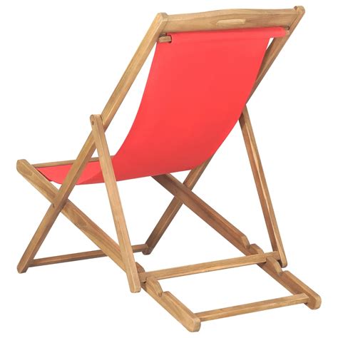 Visina 58 cm visina sedalnog dela 34 cm dimenzije sedišta 28x26 cm stolica je sklopiva i lako prenosiva boja: Sklopiva stolica za plažu od masivne tikovine crvena ...