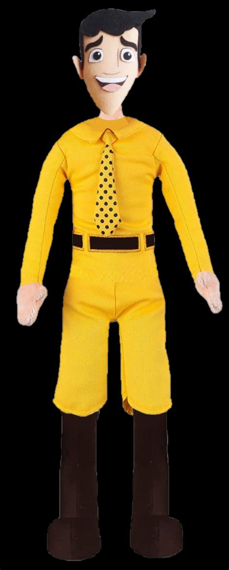 Curious George Ted Aka The Man With The Yellow Hat Upgraded Plush