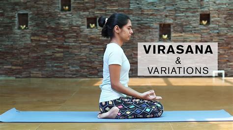 Yoga For Beginners How To Do Virasana And Its Variations Youtube