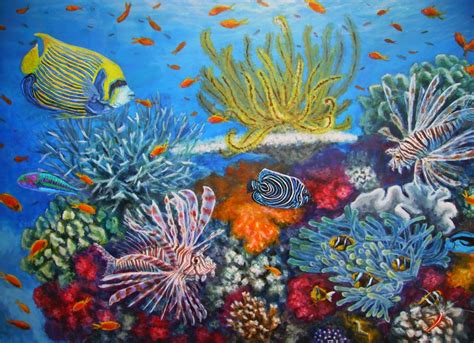 Belote Ocean Art Gallery Underwater Paintings Of South