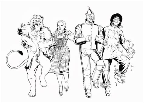 Wizard Of Oz Coloring Pages Free Coloring Pages And Coloring Books