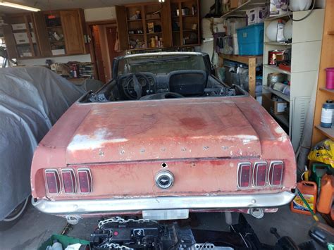 Work In Progress 1969 Ford Mustang Fell Victim To Thieves Engine
