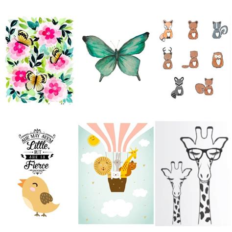 51 Free Printables For Kids Rooms Nursery Decor Series Free Art