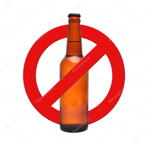 Znak Stop Alkohol — Zdjęcie Stockowe © Vetkit 13458900