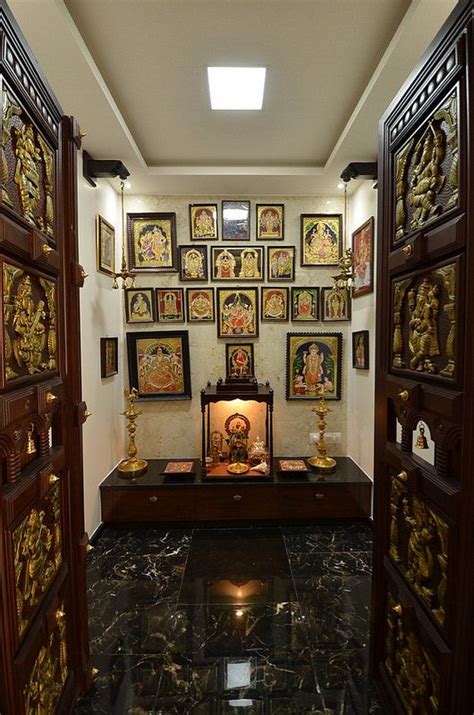 Famous Pooja Room Door Designs For South Indian Homes Ideas Oleh Oleh