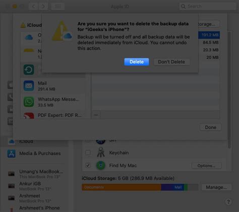 Instead of backing up your ios or ipados device to icloud, you can back up your device using your computer. How to Delete iCloud Backup to Free Up Storage - iGeeksBlog