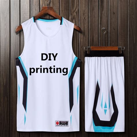 Ready to add your own custom uniform design. New High quality Personalized Basketball jersey set Men's youth sports Training Clothing ...