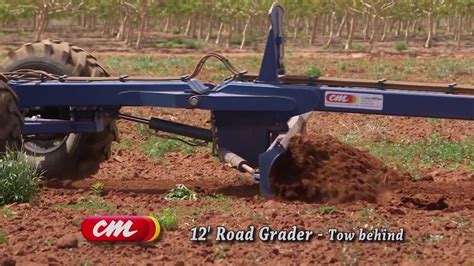 Tow Behind Grader By Collier And Miller Engineering Youtube