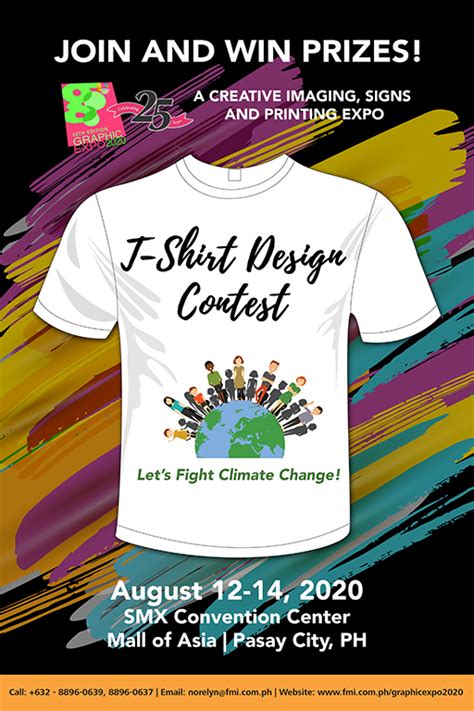 Graphic Expo T Shirt Design Contest 25th Graphic Expo 2020