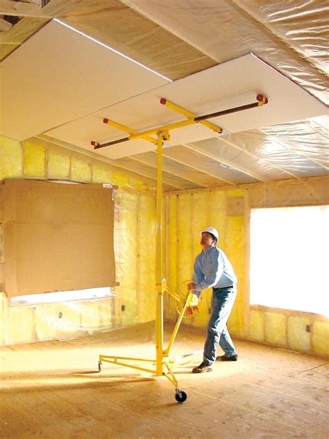 Make sure that you obtain any necessary permits and wear protective gear and supplies to prevent from. How to Install Drywall Ceilings | Drywall installation ...