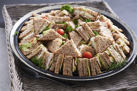 Health Bread Sandwich Platter Underwraps Caterers
