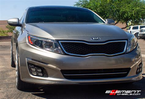 20 Inch Mrr Hr9 Silver Machined Face On 2015 Kia Optima Element Wheels