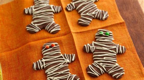 Chocolate Mocha Mummy Cookies Recipe Halloween Recipes