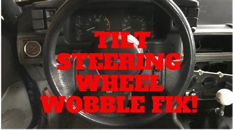 How To Fix Steering Wheel Wobble 87 89 Ford Mustang Tilt Steering