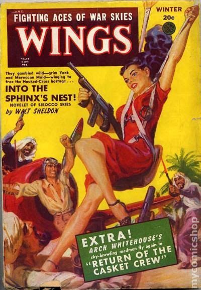 Wings 1928 1953 Fiction House Pulp Comic Books 1948 1950