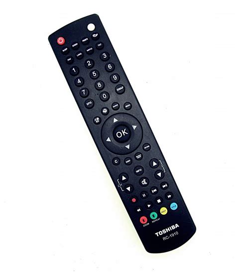 Losing the original remote to your device can feel devastating, even if you have universal remotes to take its place. Original Toshiba RC-1910 remote control - Onlineshop for ...