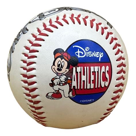 Walt Disney World Baseball Disney Athletics Mickey Mouse Souvenir Ball