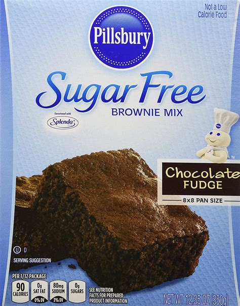 Pillsbury Sugar Free Chocolate Fudge Brownie Mix