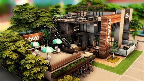 Starbucks Coffee Shop By Plumbobkingdom From Mod The Sims • Sims 4