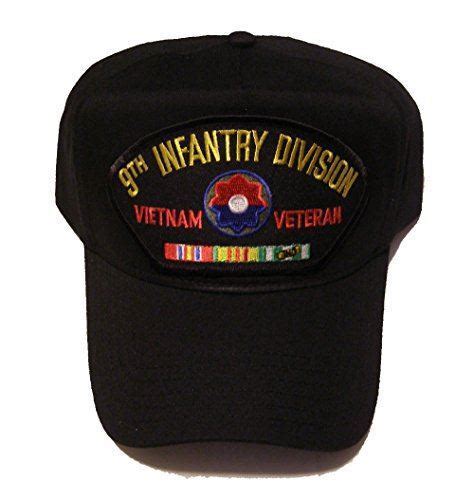 Us Army 9th Id Ninth Infantry Division Vietnam Veteran Hat W Campaign