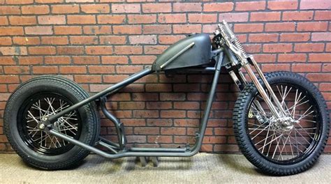 Ironhead Sportster Bobber Rolling Chassis Black P Coated Wheels 1957
