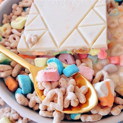Cereal Bowl White Chocolate And Cereal Chocolate Bar Compartes