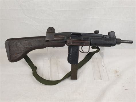 Uzi 9mm Sub Machine Gun Deactivated To Current Standards Circa 1960