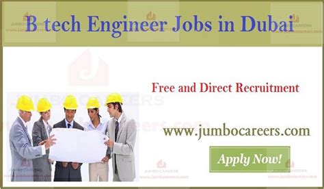 B Tech Mechanical Electrical Engineer Jobs In Dubai