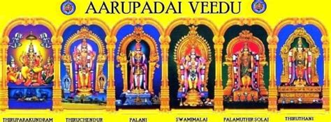 Present Arupadai Veedu Six Murugan Temples Are Not What The Original