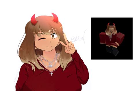 Avatar Roblox Anime Drawings