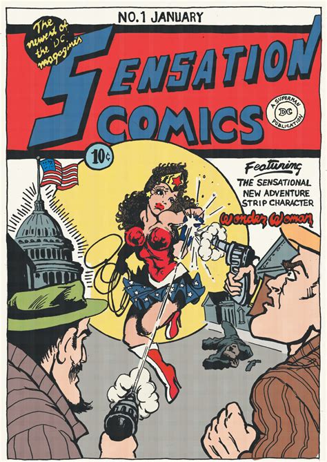 The Brilliant Bella Wonder Woman In Sensation Comics 1 By Tiina