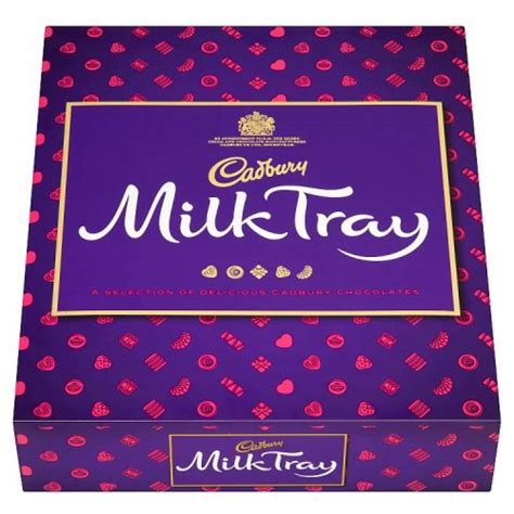 cadbury milk tray chocolate large box 360g brits r u s